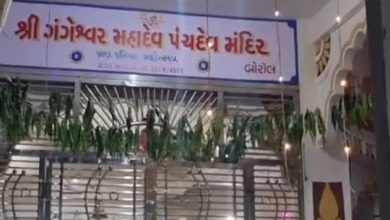 બાયડ તાલુકાના બોરોલ ગામે શ્રી ગંગેશ્વર મહાદેવના મંદિરે પાટોત્સવ અને હોમાત્મક લઘુરુદ્રનો કાર્યક્રમ યોજાયો