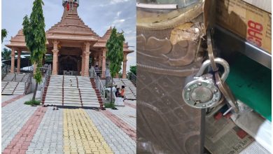 *ગાબટના પ્રસિદ્ધ ઉમિયા માતાજીના મંદિરે તસ્કરોએ ત્રાટકીને ૬૦ હજારની મુર્તિઓની ચોરી કરી