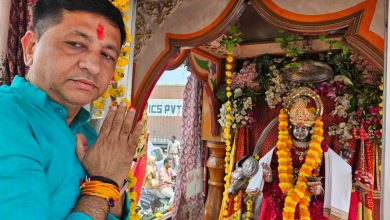 ઉમિયા માતાજી ઉંઝા સંસ્થાન ધજામહોત્સવ અંતર્ગત રીલે દોડ રથનું ધારાસભ્ય ધવલસિંહ દ્વારા આગેવાનો સાથે સ્વાગત કરવામાં આવ્યું*