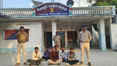 અરવલ્લીઃ હત્યાની કોશીષ તથા રાયોટીંગના ગંભીર ગુન્હાના આરોપીઓને ઝડપી પાડતી ધનસુરા પોલીસ*